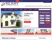 Tablet Screenshot of keary.ie